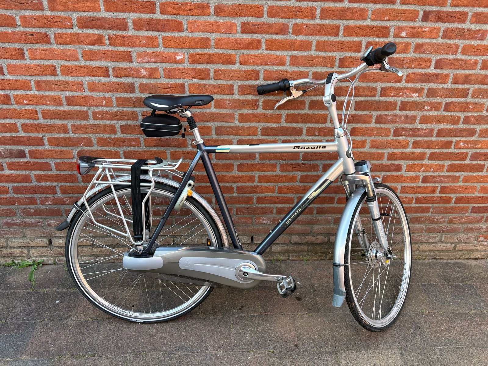 Gazelle Chamonix Excellent Herenfiets, Ophalen, Zo goed als nieuw, Gazelle, Versnellingen