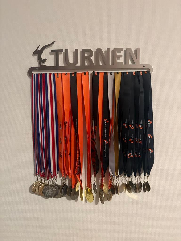 Medaillerek Turnen - RVS, Overige typen, Nieuw, Ophalen of Verzenden, Kleiner dan kindermaat 122