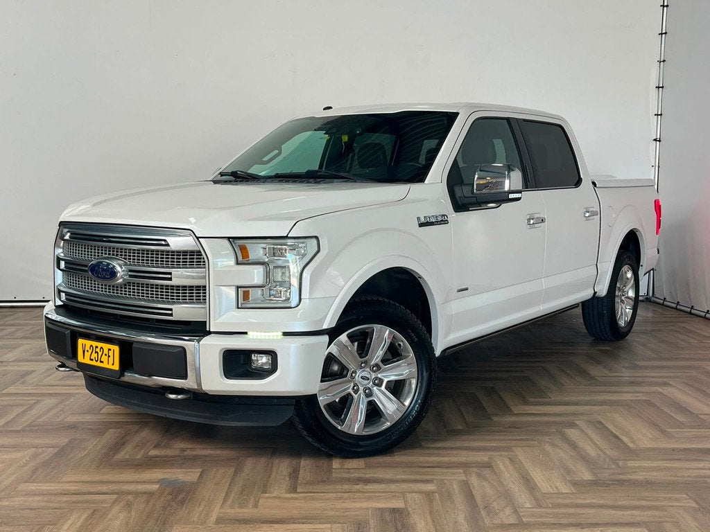 Ford USA F150 3.5 V6 Ecoboost SuperCab|PANO|LPG|INRUIL MOGEL, Auto's, Gebruikt, 2217 kg, F-150, Zwart