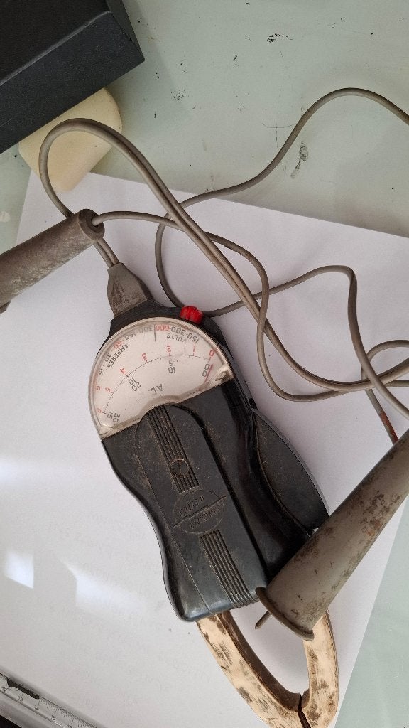 Volt Ampere meter Weston Clipper, Antiek en Kunst, Ophalen of Verzenden
