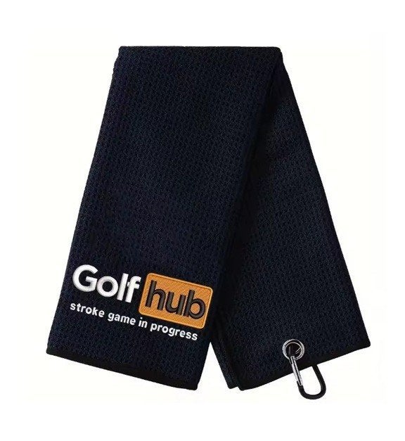 Golf Hub Golfhanddoek Grappig praktisch & perfect golfcadeau, Golfhanddoek, Overige typen, Nieuw, Ophalen of Verzenden