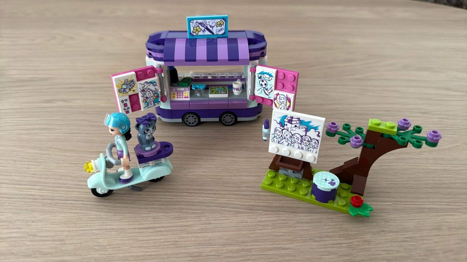 Lego Friends 41332 Emma’s kunstkraam, Kinderen en Baby's, Ophalen, Zo goed als nieuw