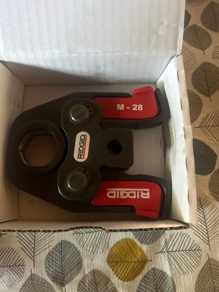 8x Nieuwe Ridgid Persbek M28 - Type 763523, Verzenden, Nieuw