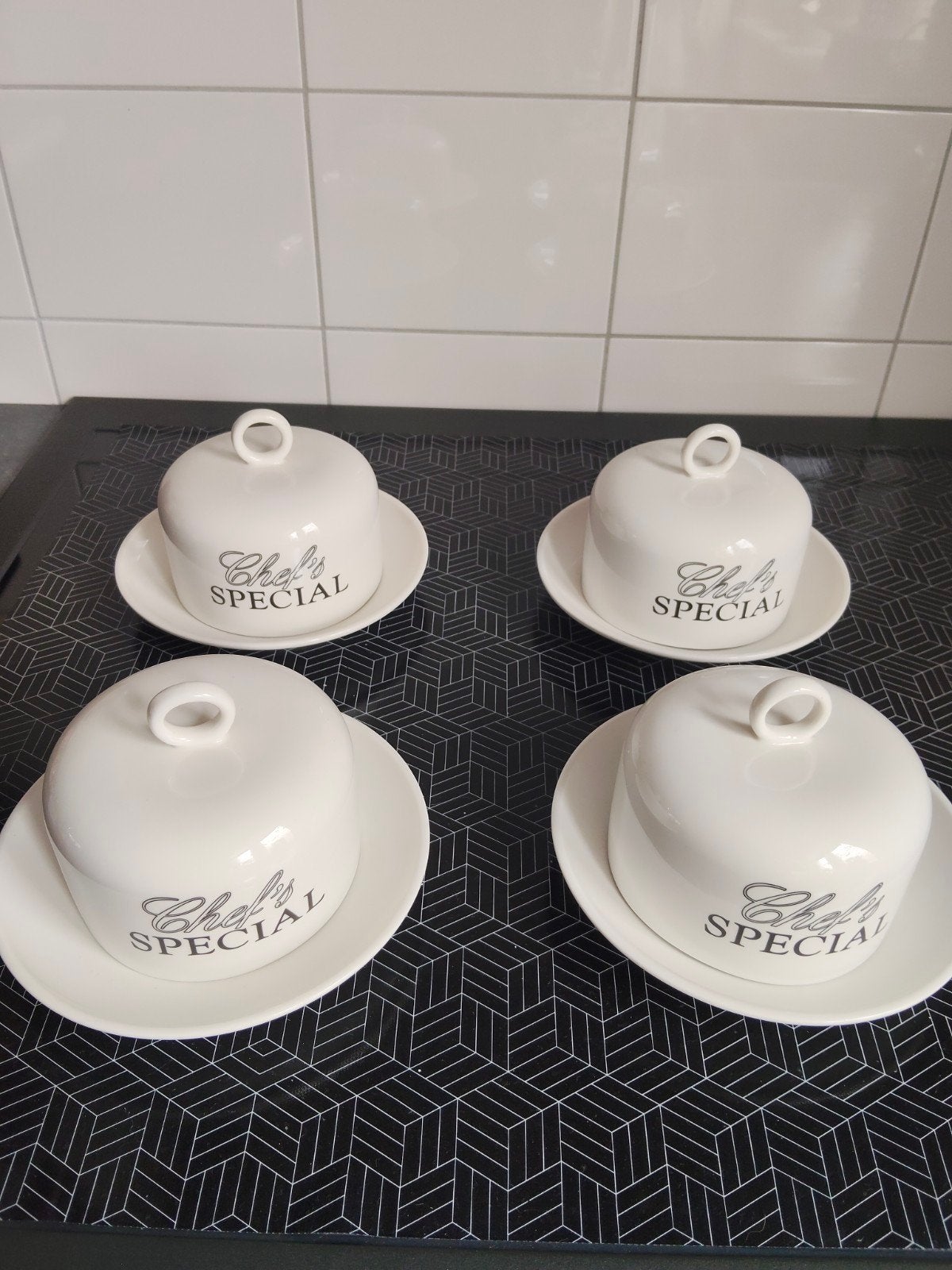 Riviera Maison chef's special soepkommen, Ophalen of Verzenden, Zo goed als nieuw, Overige stijlen, Kom(men)