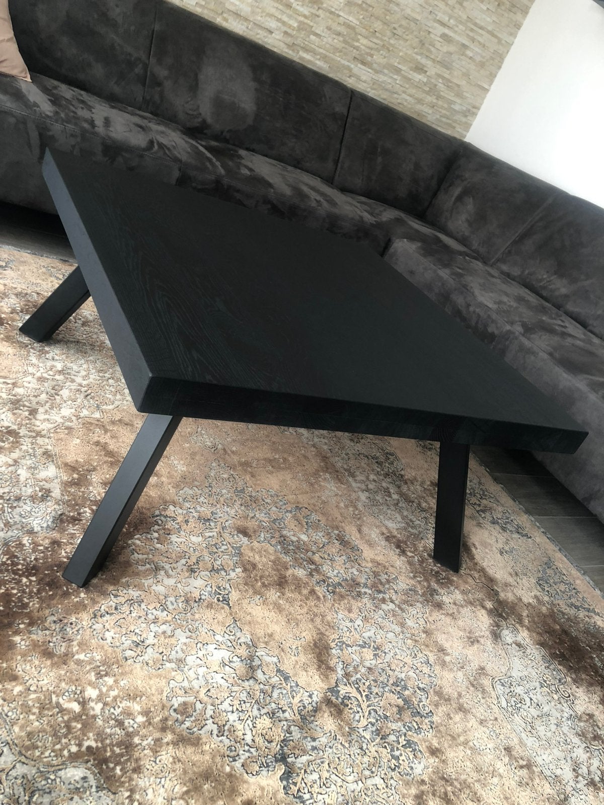 NIEUWE eiken salontafel, Ophalen, Nieuw, Vierkant