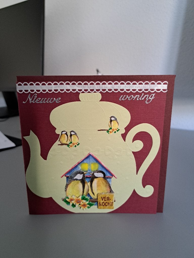 kaarten verhuisd met gratis envelop, Ophalen of Verzenden, Nieuw, Overige thema's