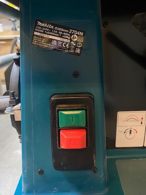 Makita 2704N Mobiele zaagtafel incl. accessoires, Ophalen, 70 mm of meer, Overige typen, Zo goed als nieuw