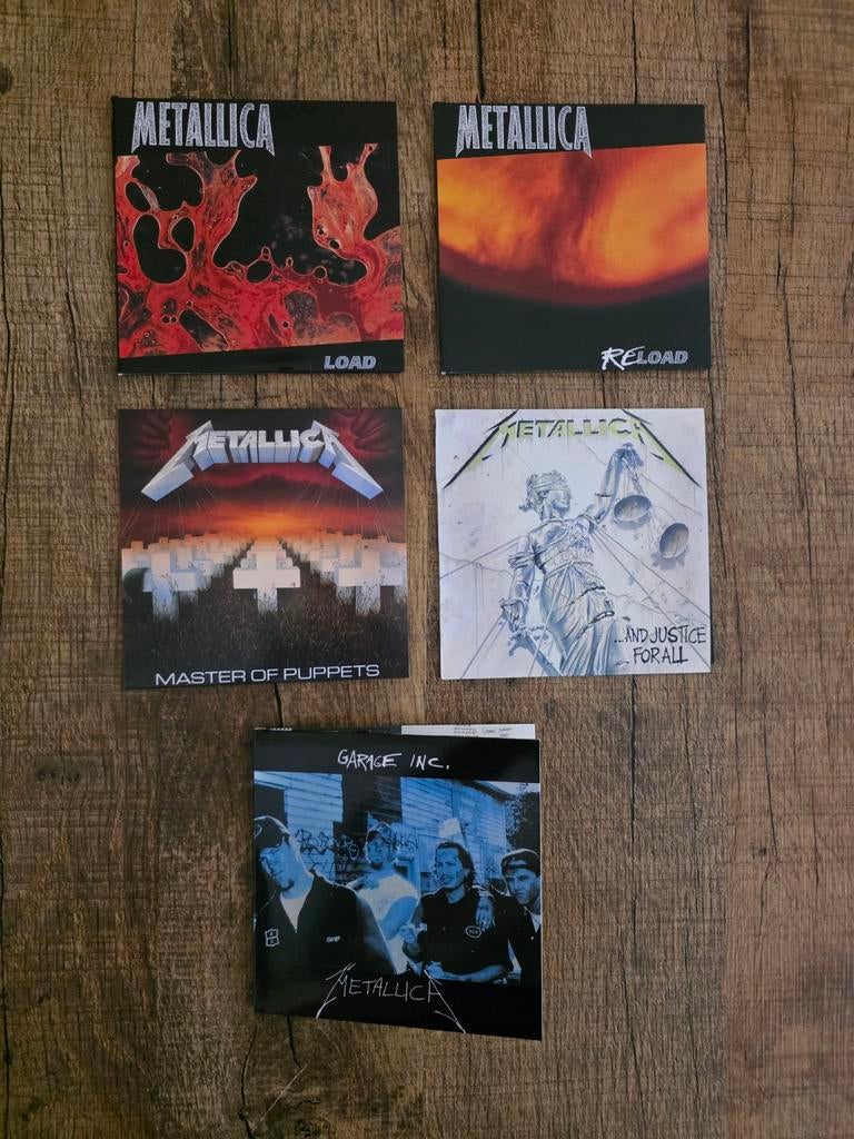 Metallica CD's Promo Discs (zonder muziek!), Ophalen of Verzenden, Zo goed als nieuw