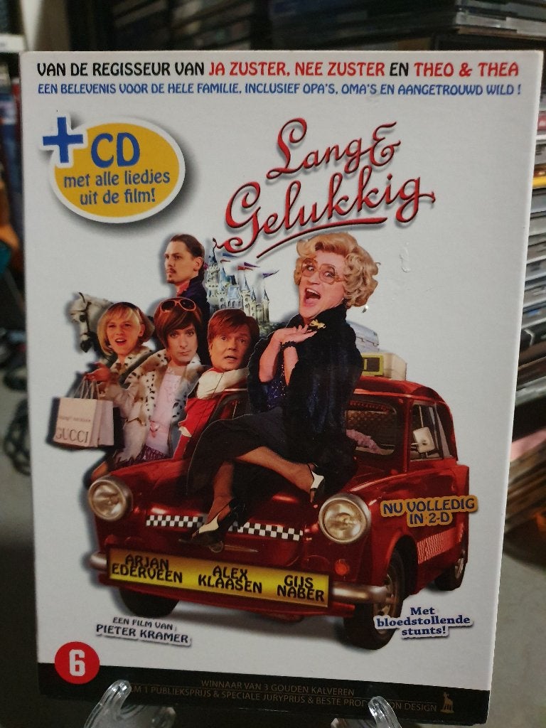 Lang en Gelukkig DVD + CD Ederveen, Arjan, Alle leeftijden, Ophalen, Zo goed als nieuw