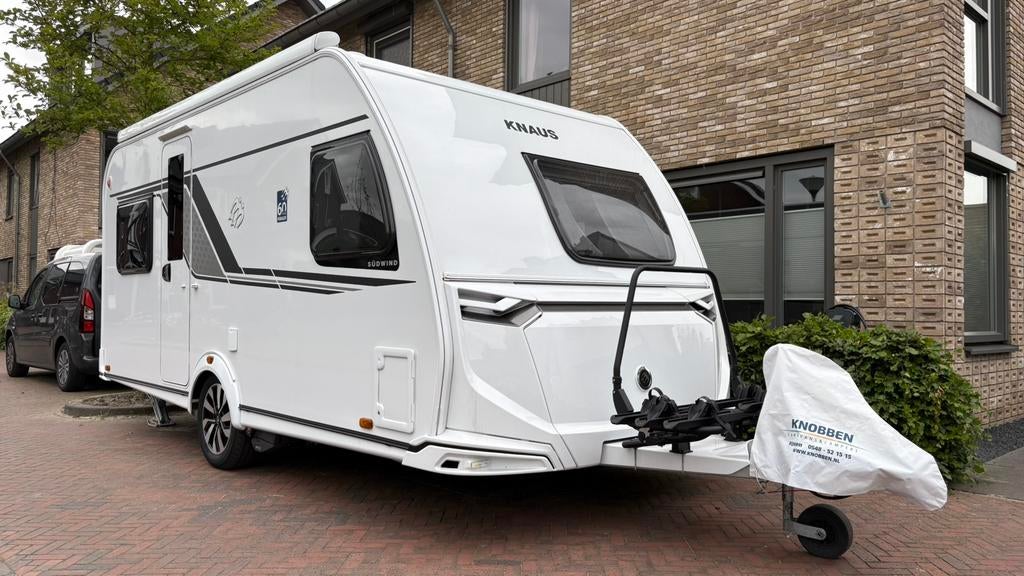 Knaus Sudwind 60 Years 450 FU - 2024, Caravans en Kamperen, Omvormbare zithoek, Kachel, Rondzit, Particulier
