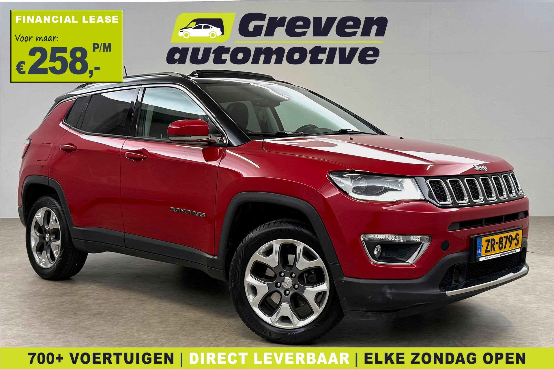Jeep Compass 1.4 MultiAir Limited 4x4 170PK | Pano | Beats A