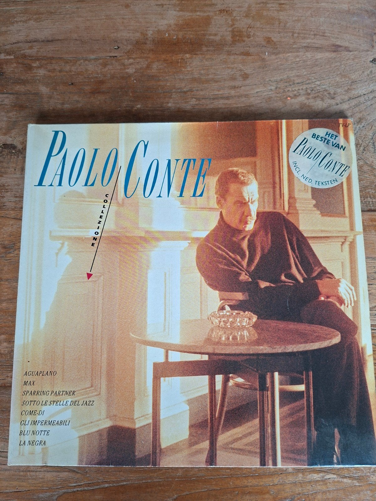 Paolo Conte - Collezione LP (incl. Nederlandse teksten), LP, Gebruikt, Ophalen of Verzenden, Inclusief boekje