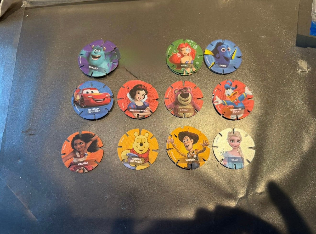 Diverse AH Disney Diskeyz - Per stuk te koop, Ophalen, Overige figuren, Gebruikt, Overige typen