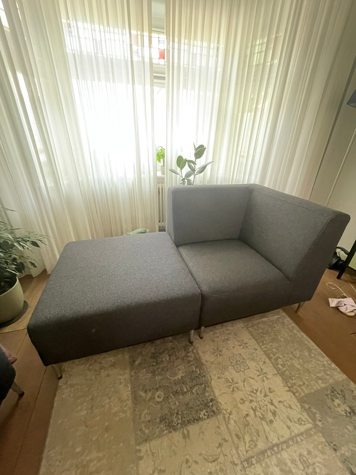 Modulaire bank, Ophalen, 150 tot 200 cm, Driepersoons, 75 tot 100 cm