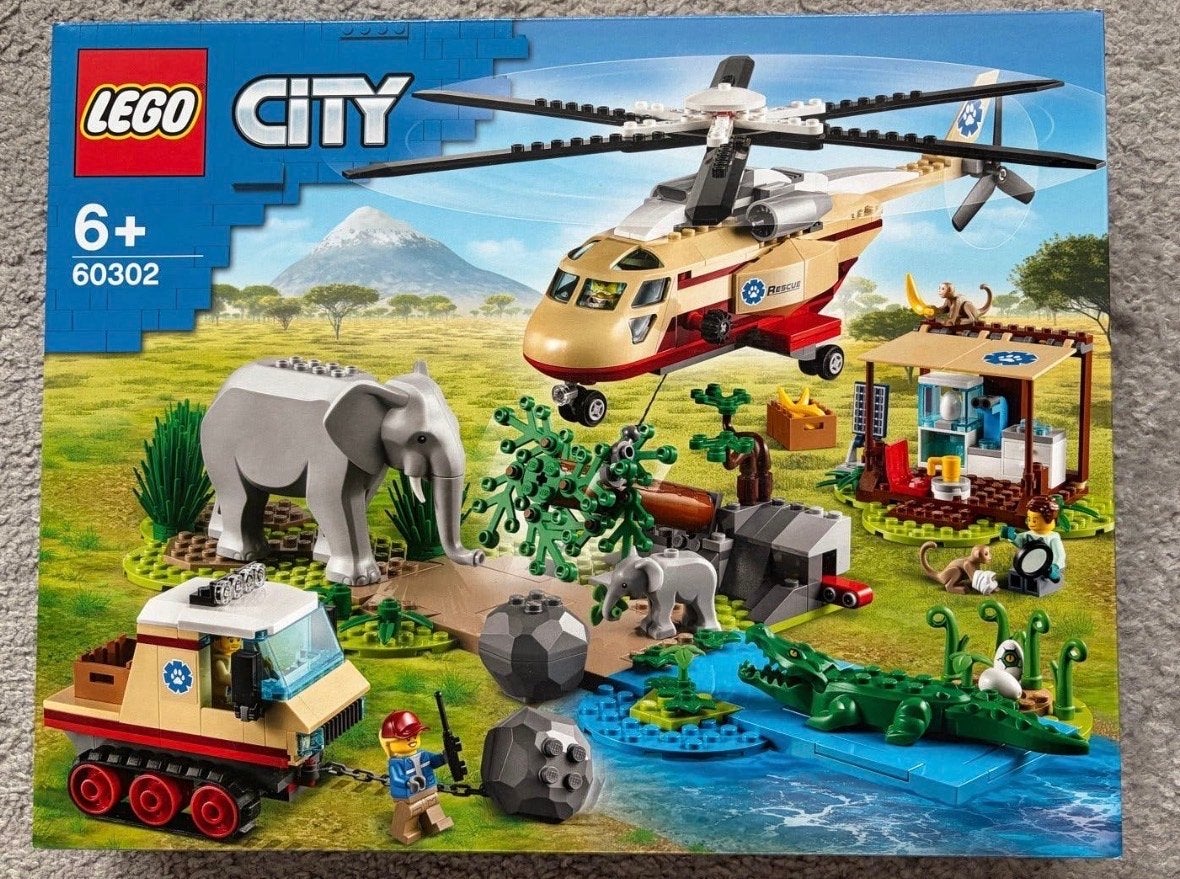 LEGO City 60302 Dierenreddingsoperatie - Nieuw in doos, Lego, City, Denemarken, Nieuw
