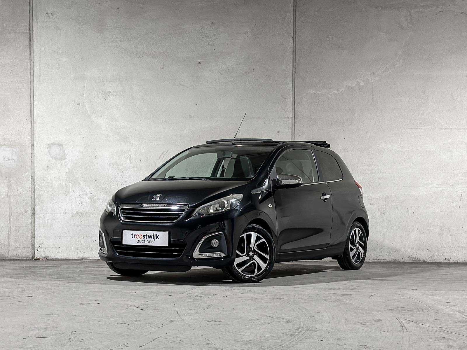 Peugeot 108 1.2 Puretech Allure 82pk 2015, PP-318-L, Voorwielaandrijving, Euro 5, Gebruikt, 31 €/maand