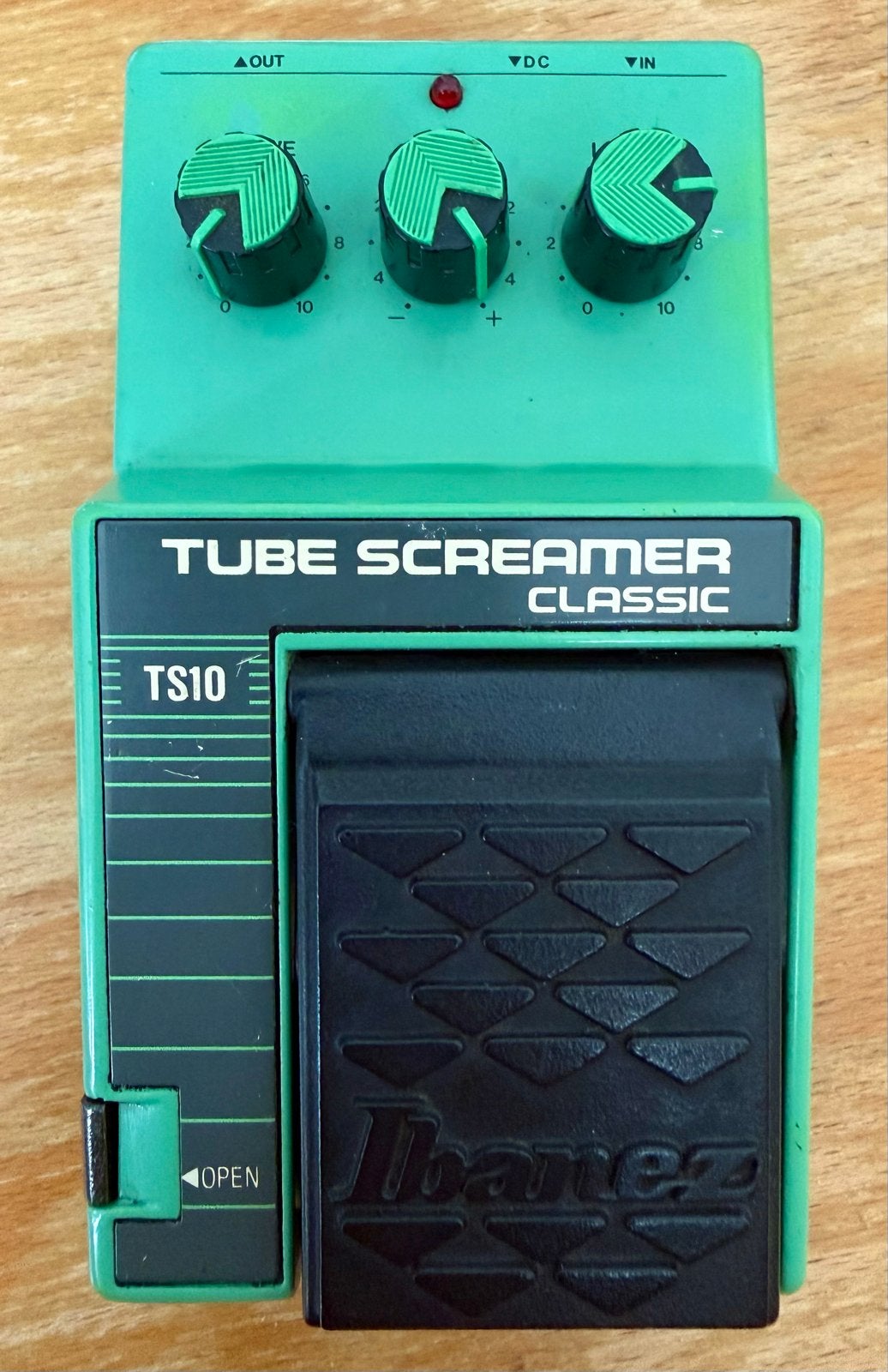 Ibanez Tube Screamer TS10 Japan, Ophalen of Verzenden, Gebruikt, Delay of Echo