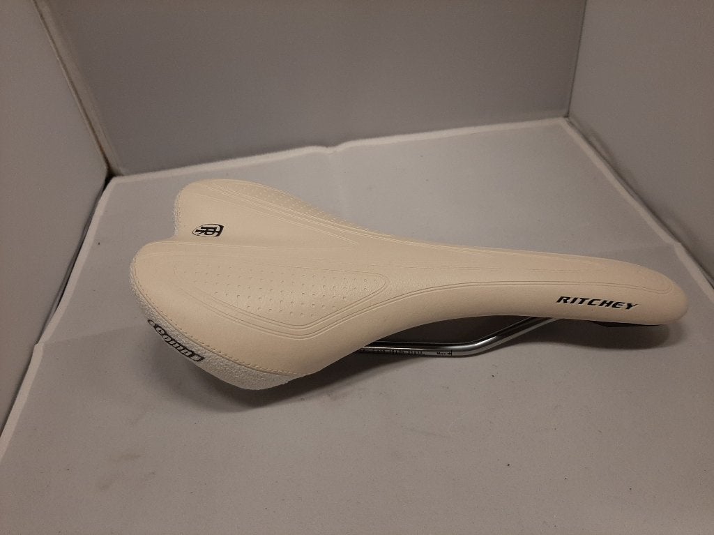 Ritchey Comp zadels, Wit, ATB, Race, Trekking, Gloednieuw, Nieuw, Racefiets, Zadel, Carbon
