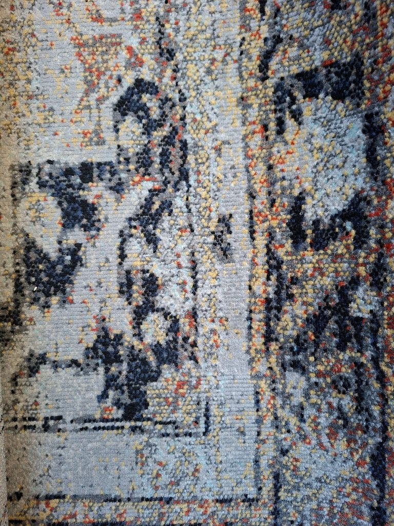 vloerkleed zwart/beige, Ophalen, Beige, 150 tot 200 cm, 200 cm of meer