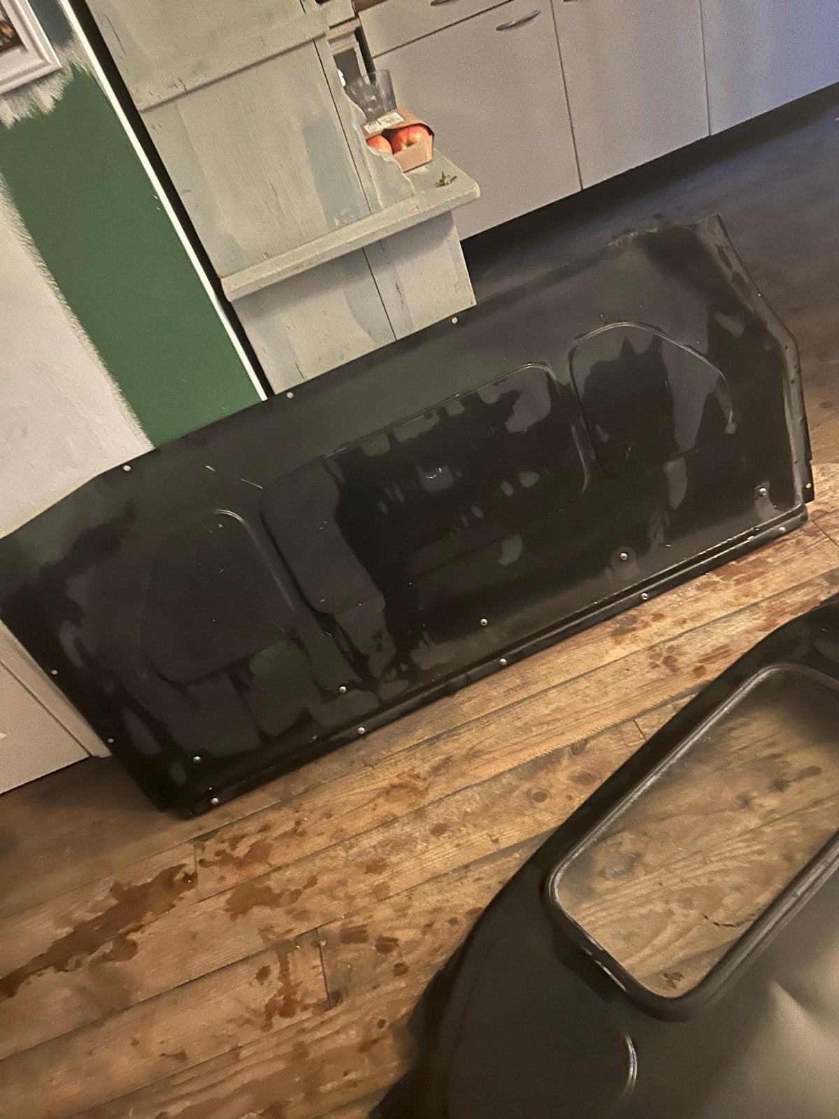 Zwarte tussenschot volkswagen met Raam, Auto-onderdelen, Ophalen, Gebruikt, Motorkap, Volkswagen