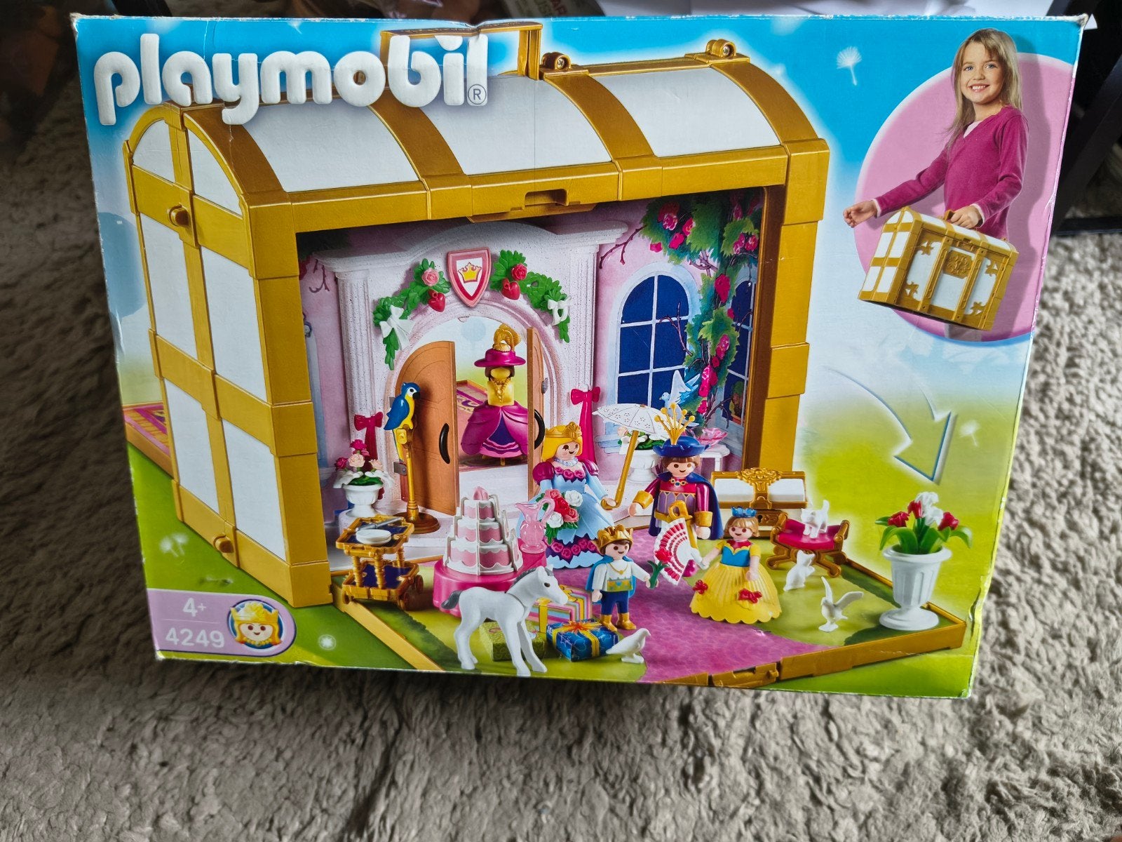 Playmobil Prinsessenkasteel 4249 - Zo goed als nieuw, Complete set, Ophalen of Verzenden, Zo goed als nieuw, Kasteel/Fort