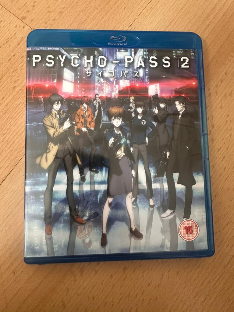 Psycho Pass 2 Anime Bluray Compleet!, Ophalen of Verzenden, Zo goed als nieuw