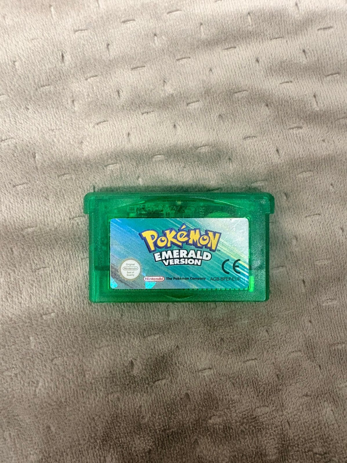 Pokémon Emerald – Originele Game Boy Advance Cartridge, Avontuur en Actie, 1 speler, Ophalen of Verzenden, Zo goed als nieuw