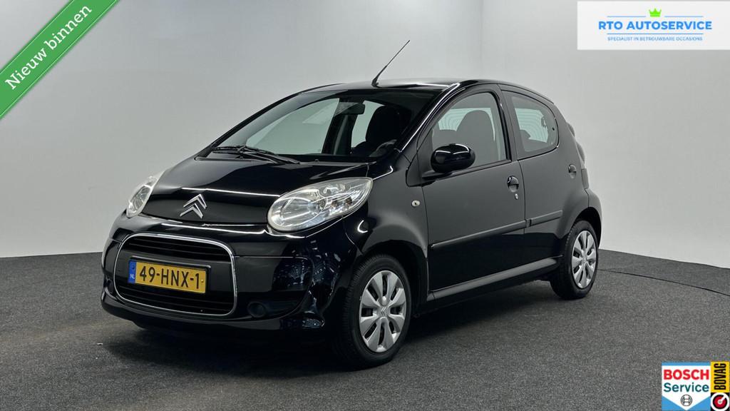 Citroen C1 1.0-12V Ambiance 5 DEURS ELEKTRISCHE RAMEN., Voorwielaandrijving, Stof, Gebruikt, Met garantie (alle)