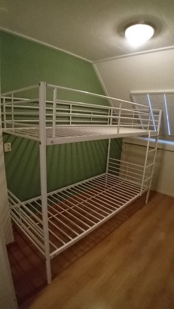 Stapelbed, Huis en Inrichting, Ophalen, Gebruikt, 90 cm, 160 tot 180 cm