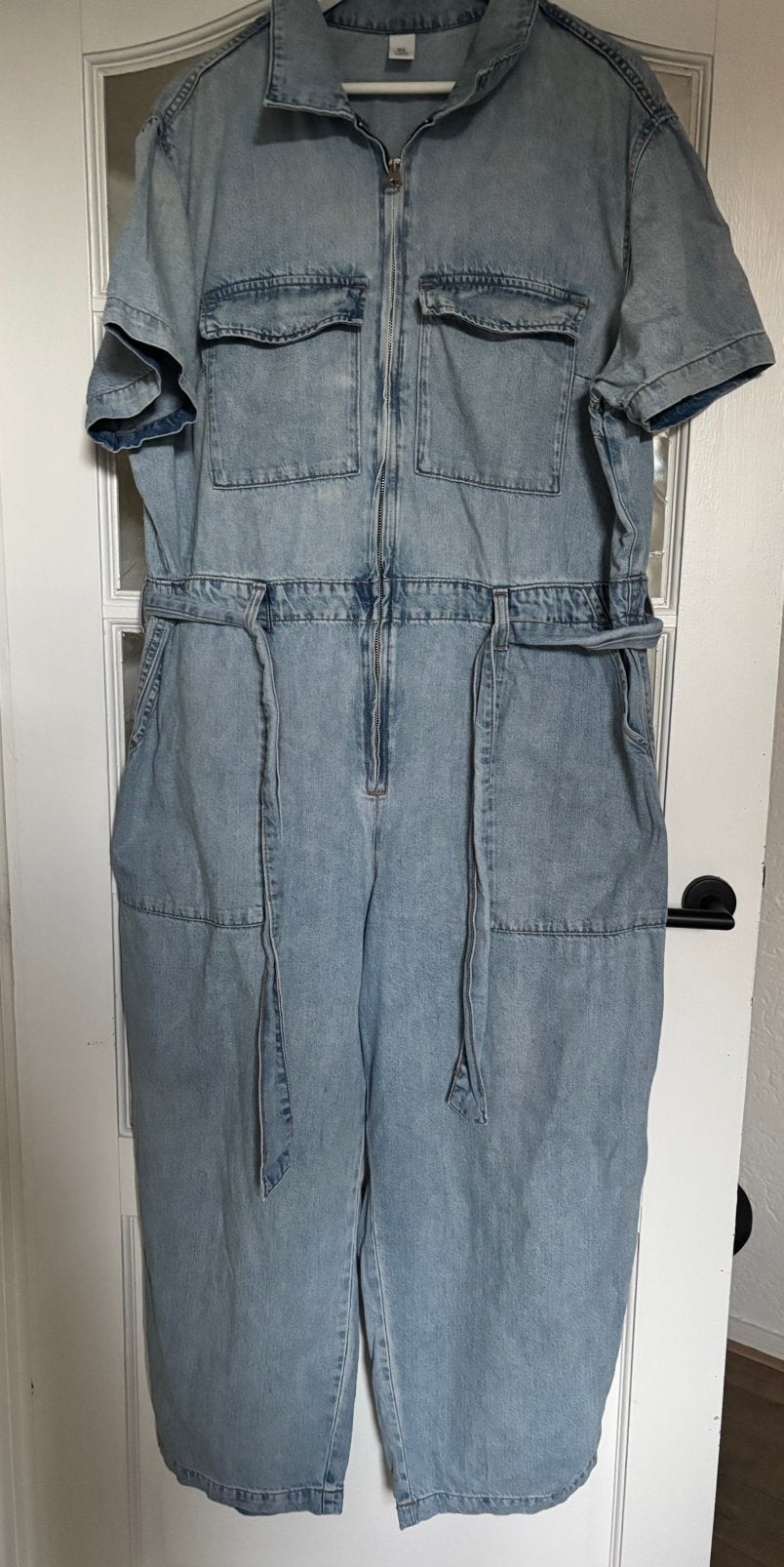 Jumpsuit XL, Kleding | Dames, Jumpsuits, Zo goed als nieuw, Maat 46/48 (XL) of groter, Blauw, Ophalen of Verzenden