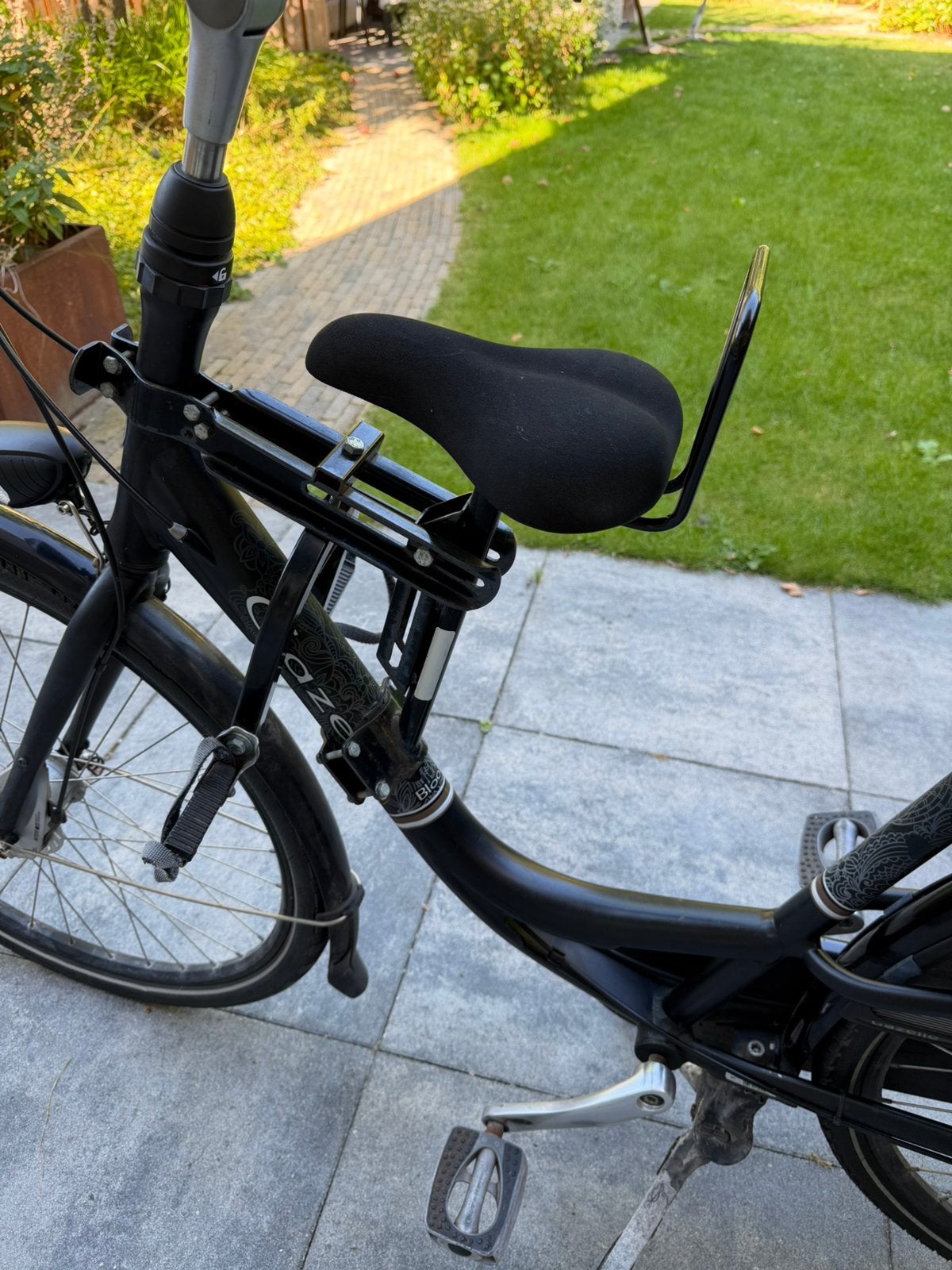 Zadel voor kind op fiets, Ophalen, Gebruikt