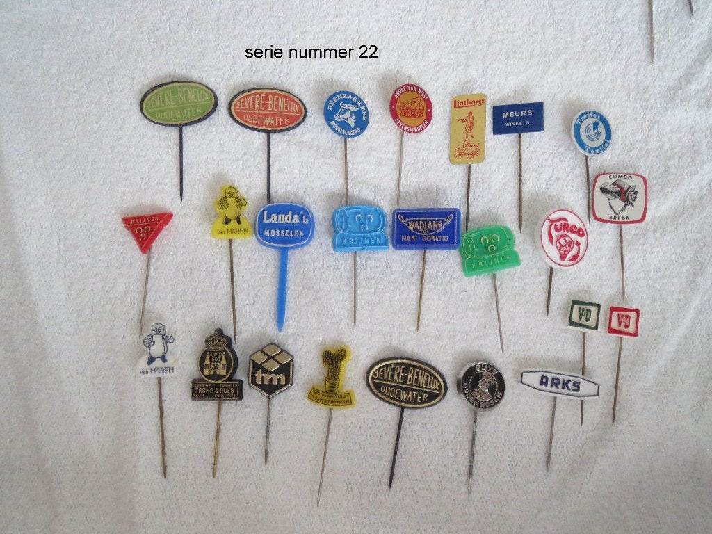 Diverse vintage speldjes uit de jaren 60, Ophalen of Verzenden, Gebruikt, Overige onderwerpen