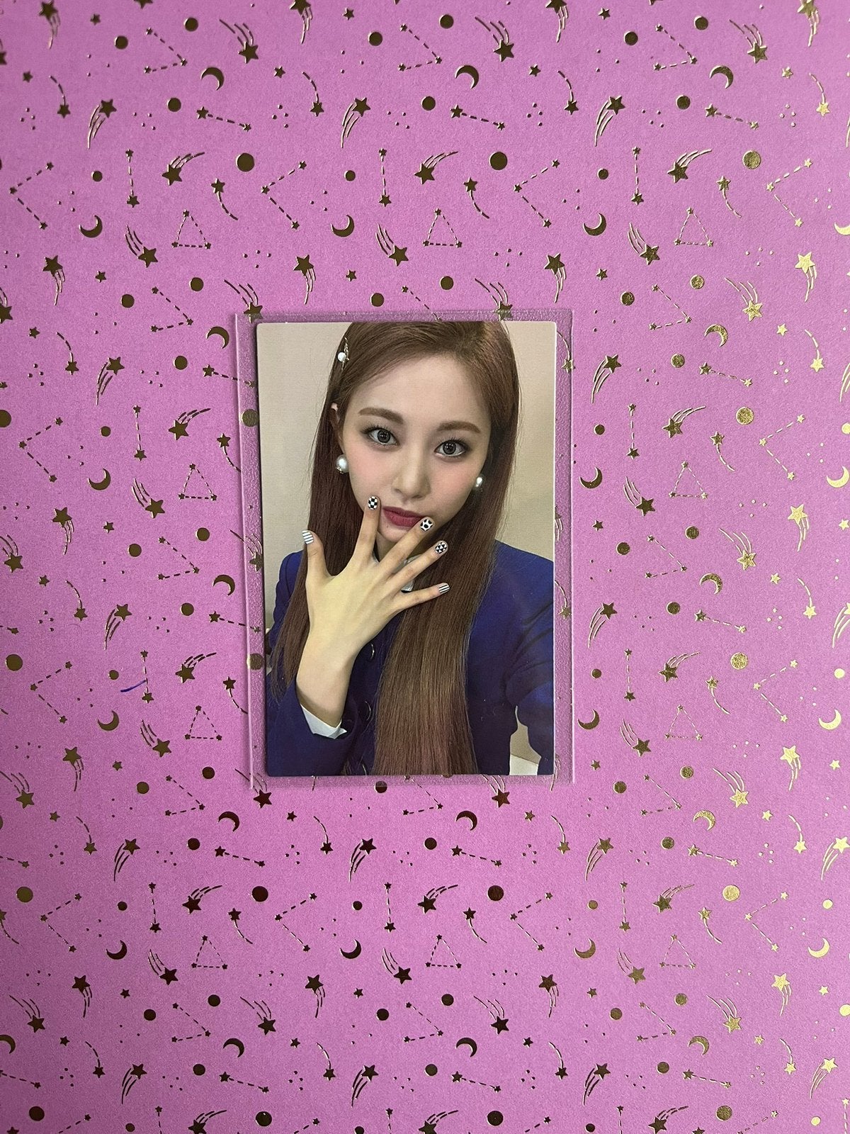 Twice Tzuyu Eyes Wide Open Photocard, Ophalen of Verzenden, Zo goed als nieuw, Foto of Kaart