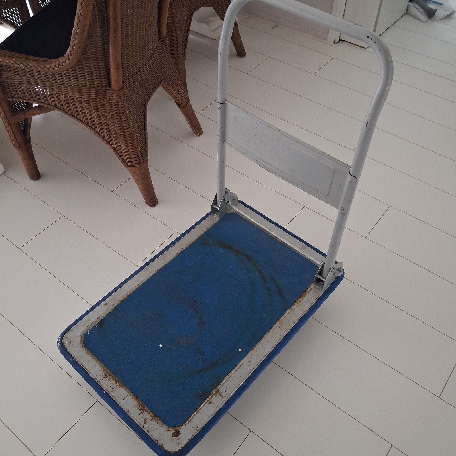 transport karretje gebruikt, Doe-het-zelf en Verbouw, Transportwagens, 100 liter of meer, Ophalen, Gebruikt, Transportkar