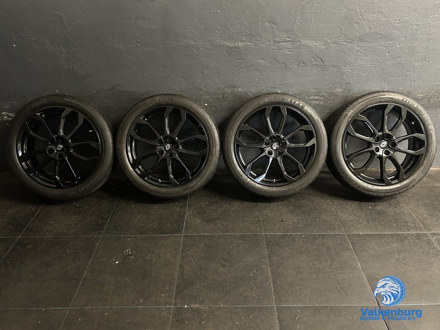 8mm! Renault Scenic Grand Scenic 20 inch zwarte velgen 5x114, Gebruikt, -, -, Banden en Velgen