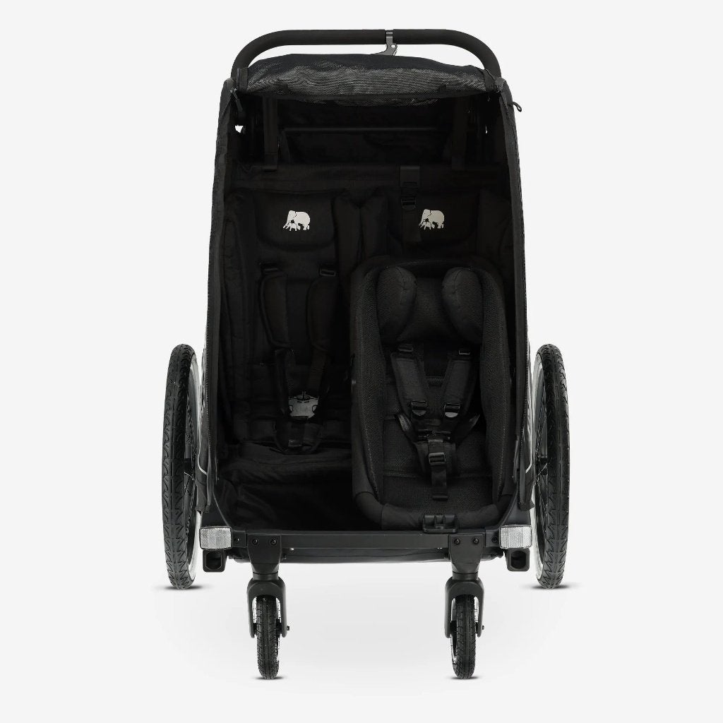 Deryan Babyzitje - voor Luxe Fietskar - Zwart Babyschaal, Fietsen en Brommers, Minder dan 20 kg, Deryan, Deryan, Ophalen of Verzenden