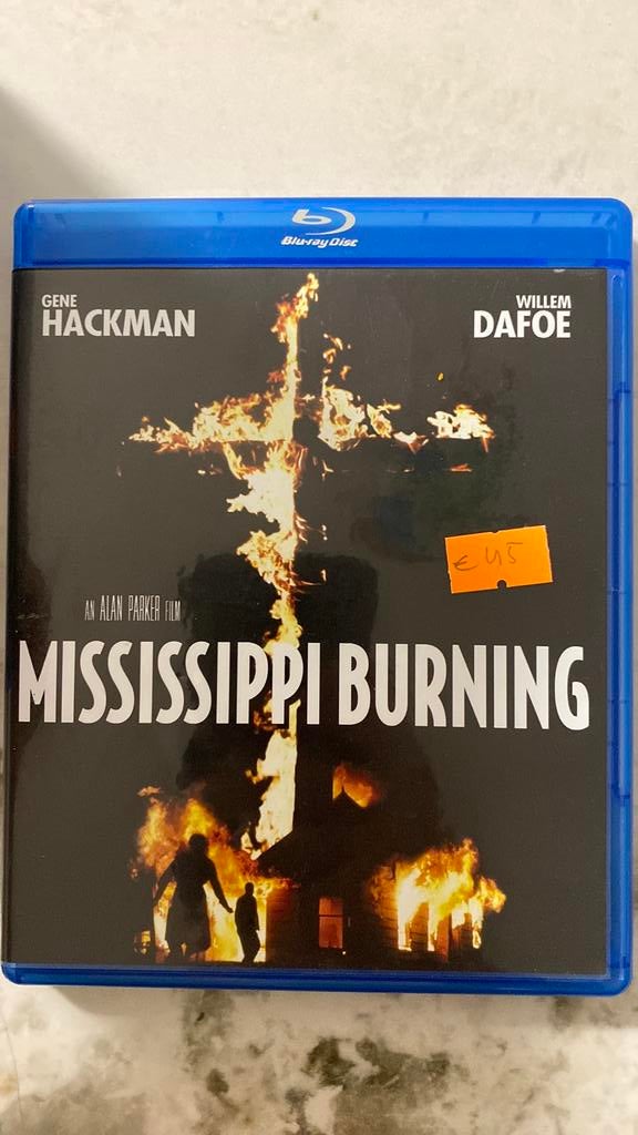 Mississippi burning blu ray, Ophalen of Verzenden, Zo goed als nieuw, Thrillers en Misdaad