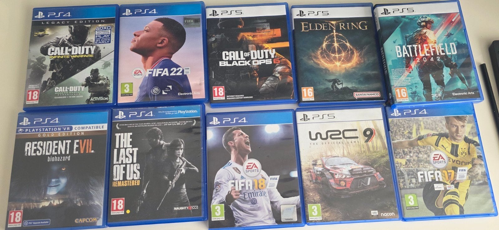 PS5 en PS4 games: Call of Duty, FIFA, Resident Evil,, Ophalen of Verzenden