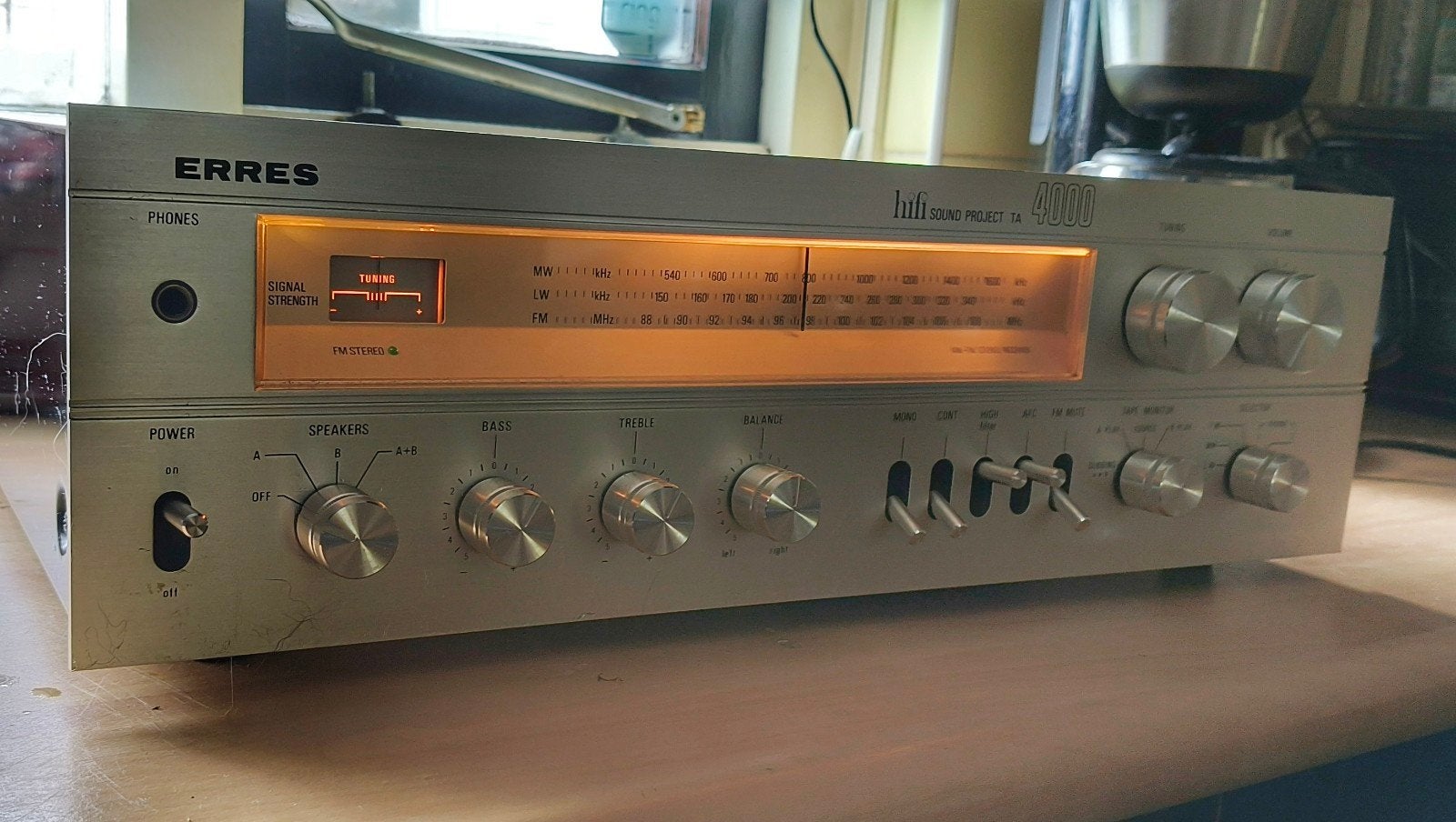 Erres Hifi Sound Project TA 4000 Receiver (Philips), Ophalen of Verzenden, Philips