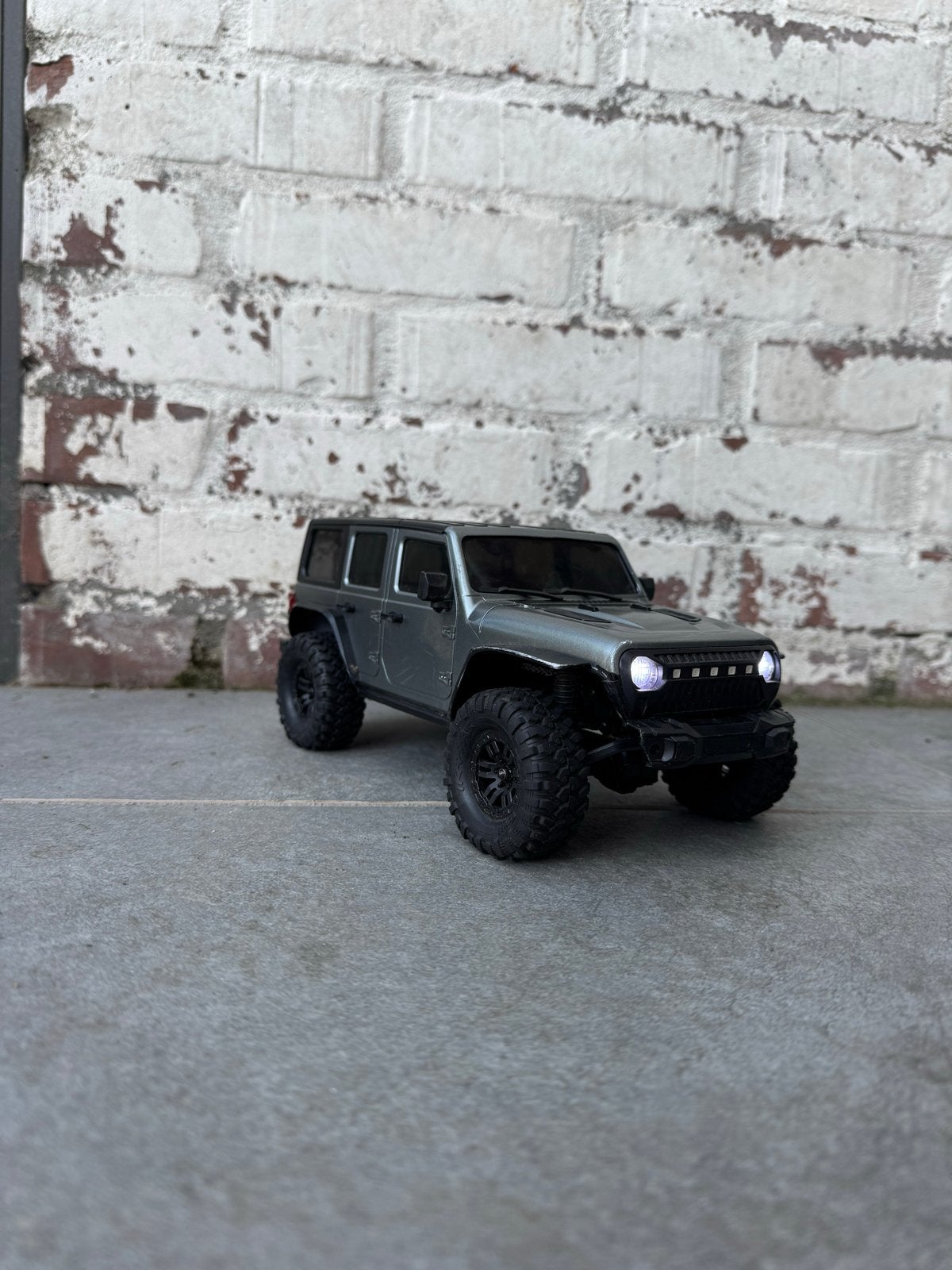 Trx4m met Jeep body, RTR inclusief accu en lader, Elektro, Gebruikt, Auto offroad, Ophalen of Verzenden