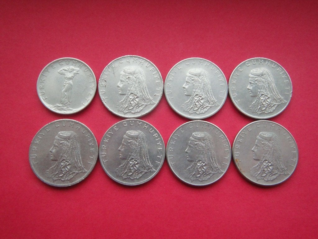 Lot Turkije setje munten nieuwe 25 en 50 Kurus 2009 / 2015., Verzenden, Zuid-Azië, Setje