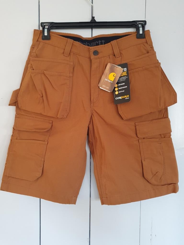 Carhartt korte werkbroeken shorts Bruin diverse maten Nieuw, Kleding | Heren, Broeken en Pantalons, Nieuw, Overige maten, Bruin