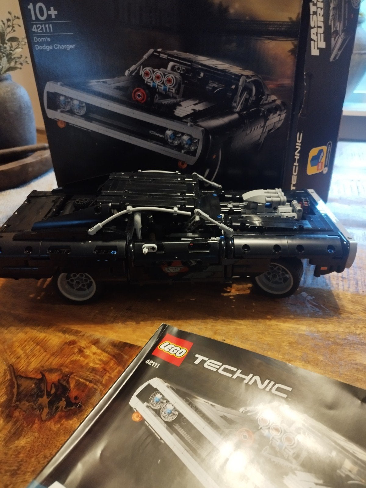Lego Technic 42111 Dom's Dodge Charger Fast & Furious, Compleet, Lego, Ophalen of Verzenden, Zo goed als nieuw