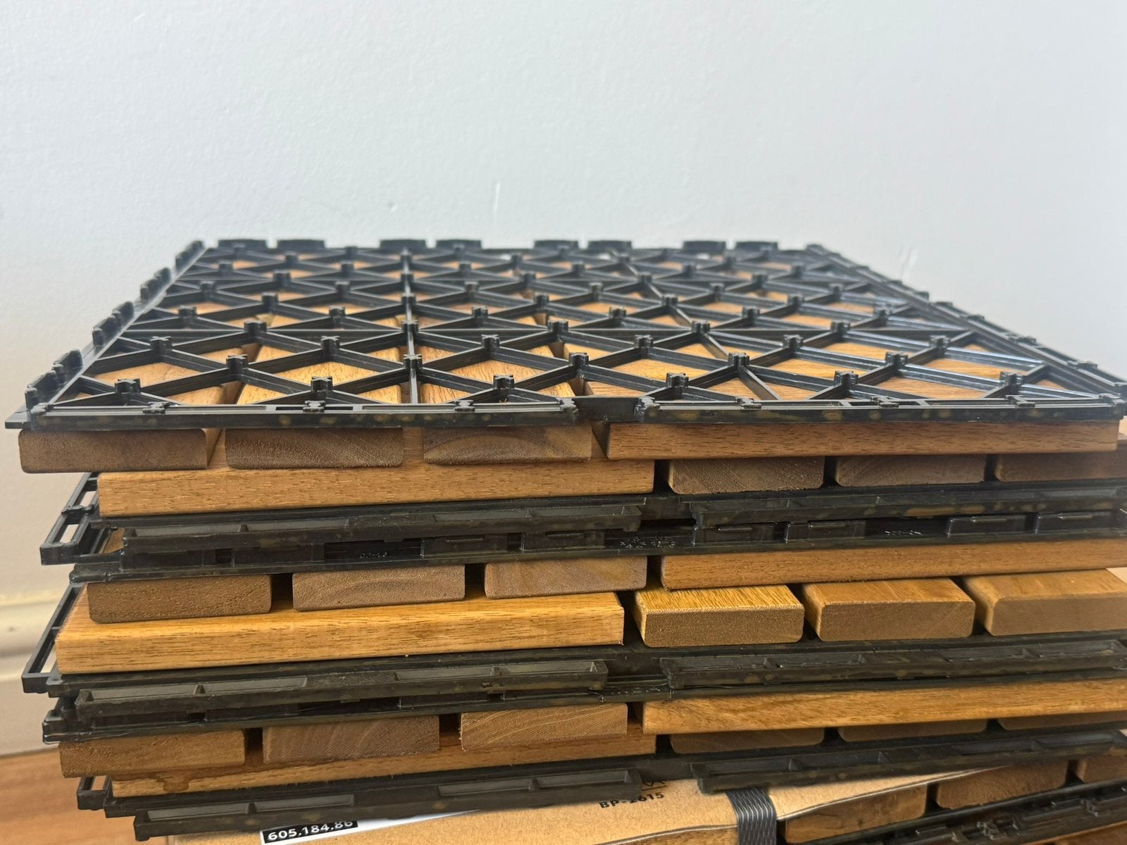 Ikea Runnen wooden tiles, Ophalen, Nieuw, Hout