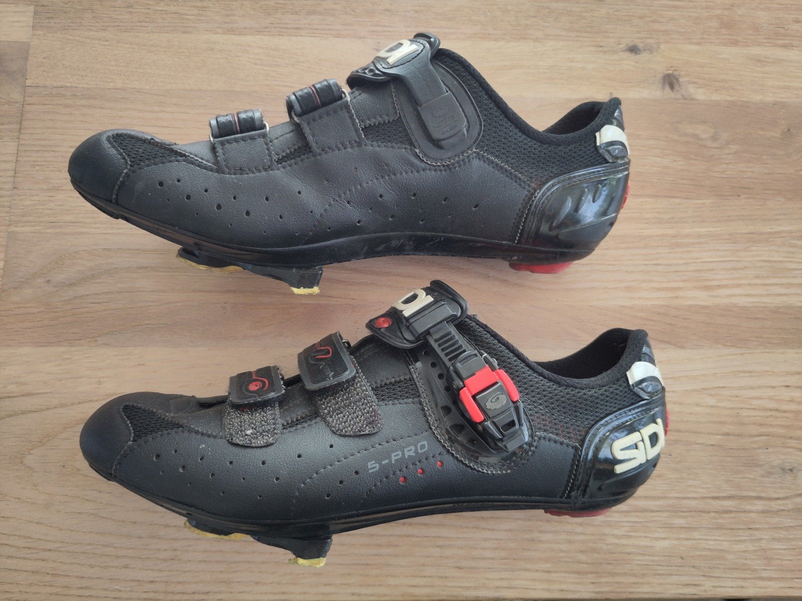 Sidi Carbon S-pro Fietsschoenen Maat 45 Zwart SPD, Ophalen of Verzenden, Gebruikt, Schoenen