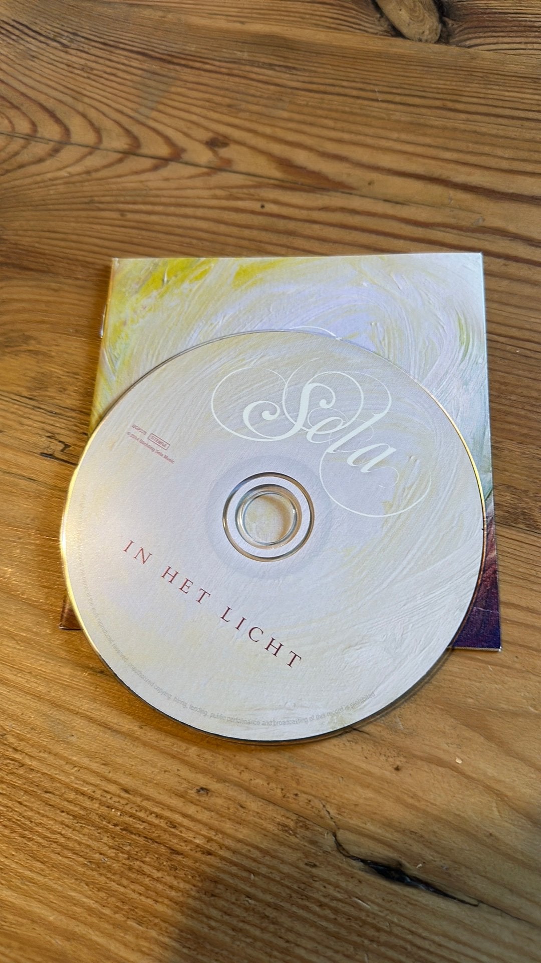 Sela In het licht cd, Ophalen of Verzenden, Zo goed als nieuw