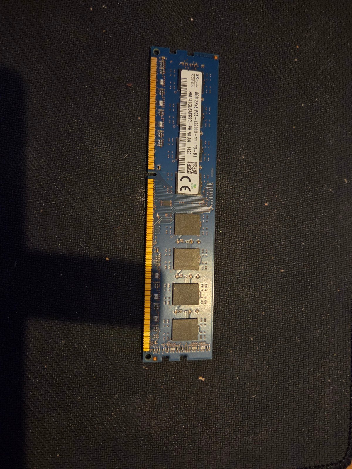8GB PC3 12800U, Computers en Software, RAM geheugen, Verzenden, DDR3, Desktop
