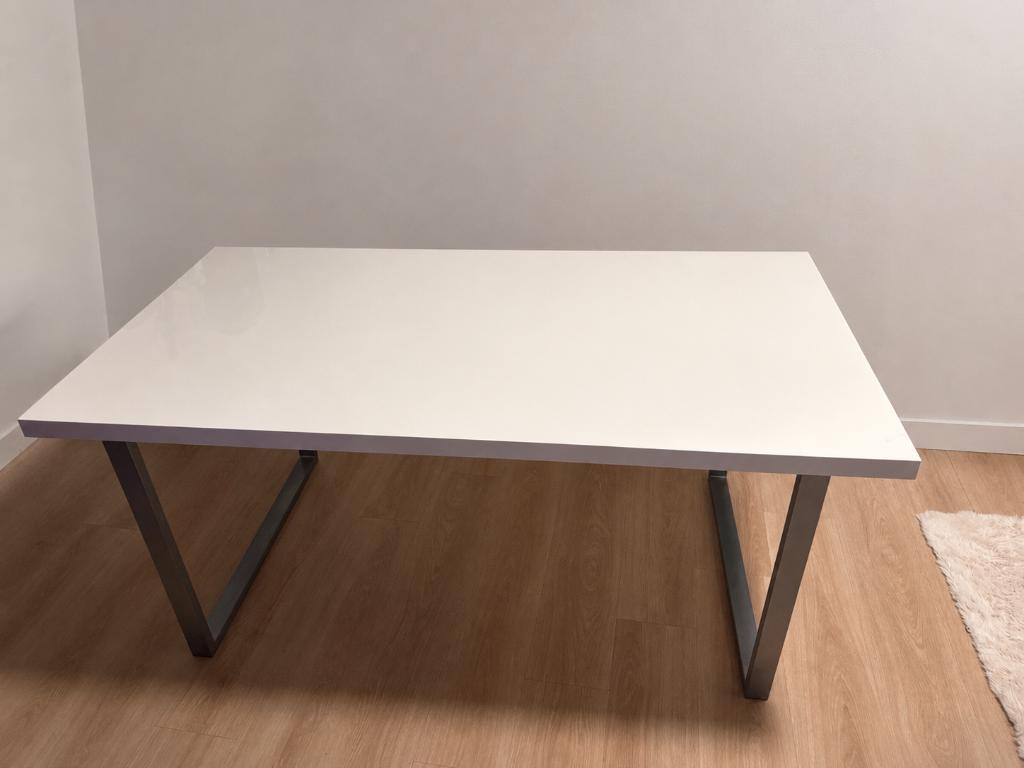 Eettafel, Ophalen, Gebruikt, 100 tot 150 cm, Vier personen