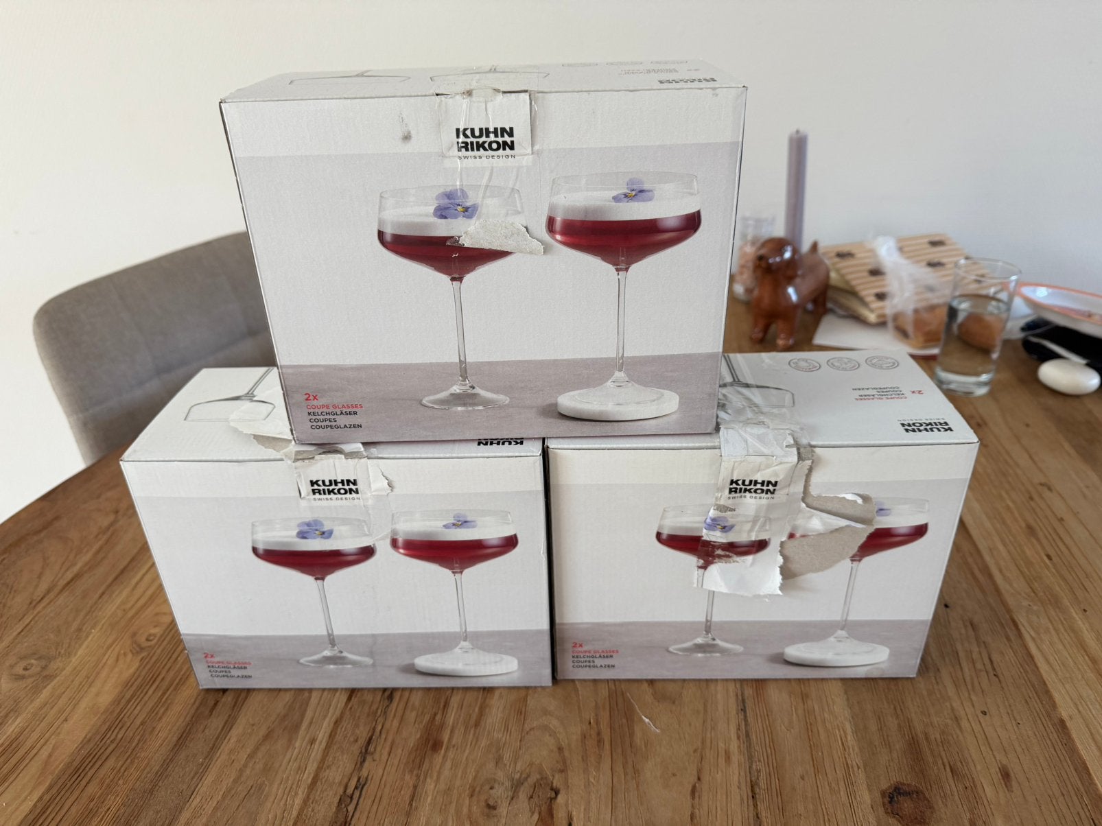 Champagne coupe, Verzamelen, Ophalen of Verzenden, Zo goed als nieuw, Overige typen