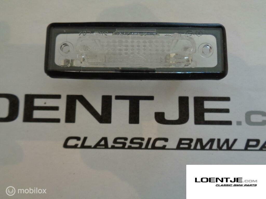 Kentekenverlichting nieuw bmw e30 e12 e28 e24 e23 m1 z1, Nieuw, Ophalen of Verzenden, BMW, BMW